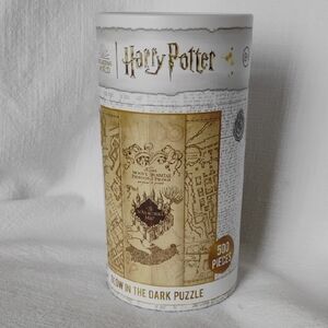 Harry Potter Marauders Map Glow In The Dark 500 Piece Puzzle - Unopened